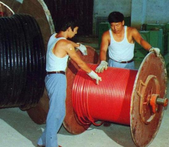 老照片 80年代大型国营工厂，曾经最红火的“铁饭碗”单位——电工器材销售